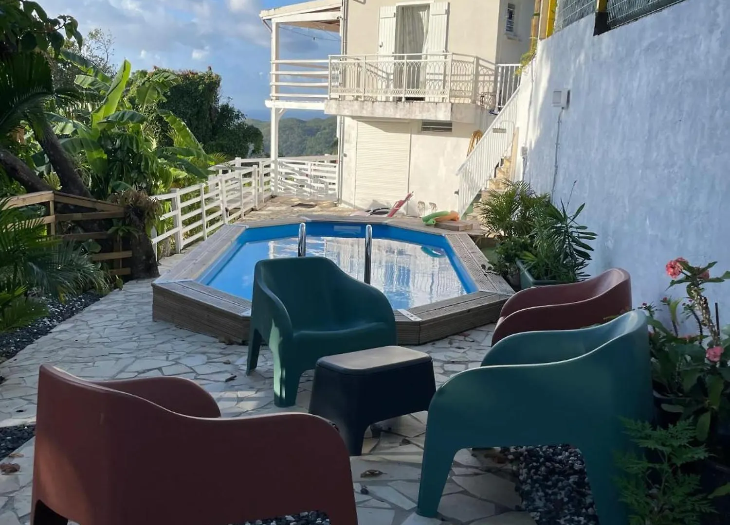Appartement Charmant Deshaies Vue Mer 0*,